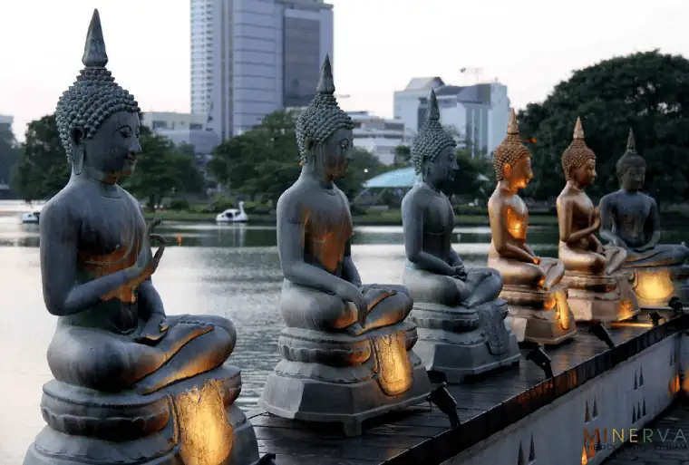 Gangaramaya Temple in Colombo
