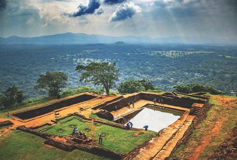 Sigiriya Rock Fortress in Sigiriya