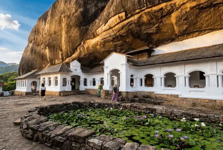 Dambulla Cave Temple in Dambulla
