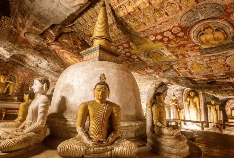 Golden Temple in Dambulla