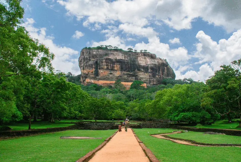 Travel moment representing Sigiriya