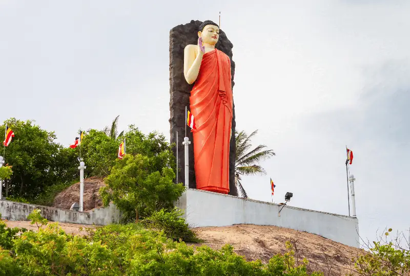 Travel moment representing Tissamaharama
